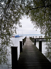 Steg Starnberger See Akademie fuer Politische Bildung - Tutzing Steg Tutzing Akademie fuer Politische Bildung